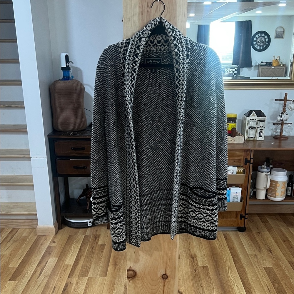 Lucky Brand Monochrome Knit Sweater